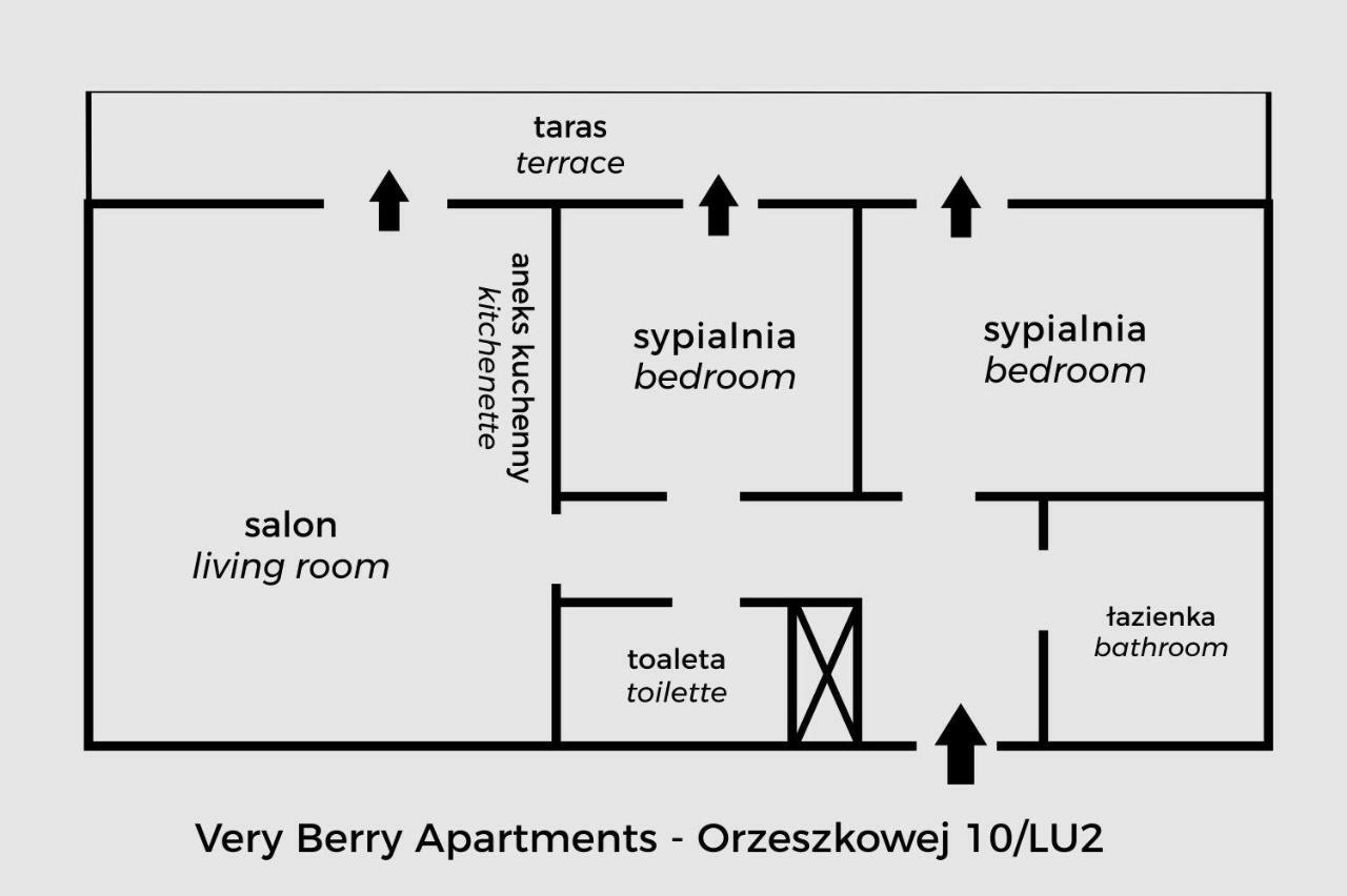 פוזנן Very Berry - Orzeszkowej 10 - Mtp Apartment, Parking, Balcony, Check In 24H מראה חיצוני תמונה